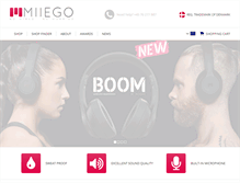 Tablet Screenshot of miiego.com
